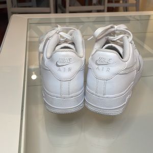 White Air Force ones Nike